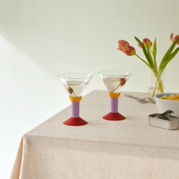 Bodum Oktett Martini Glasses - Set of Two - Multi