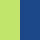 Colorful MoMA Umbrella - Green/ Navy