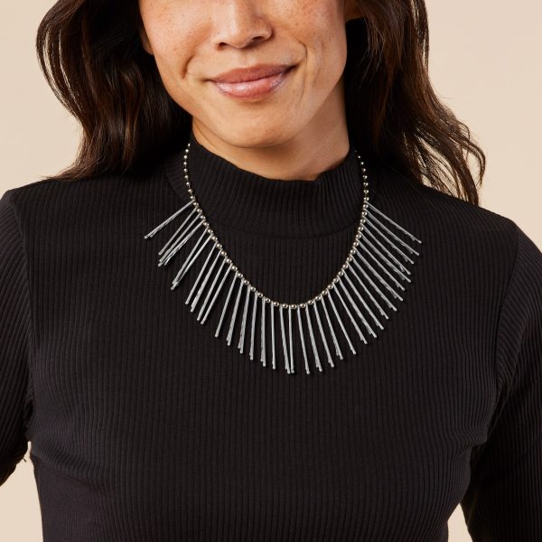 Anni Albers Make Your Own Necklace Jewelry Kit - Silver