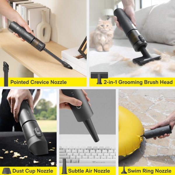 Autocare Portable Air Duster & Vacuum