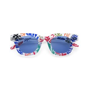 MoMA Henri Matisse La Gerbe Akila Sunglasses - Clear/ Blue