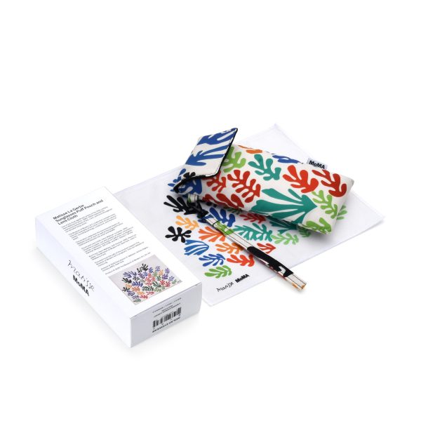 MoMA Henri Matisse Akila Sunglasses Puff Pouch and Lens Cloth - La Gerbe