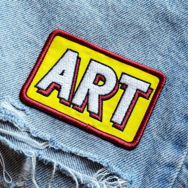 Iron-On Artist Patch - Art