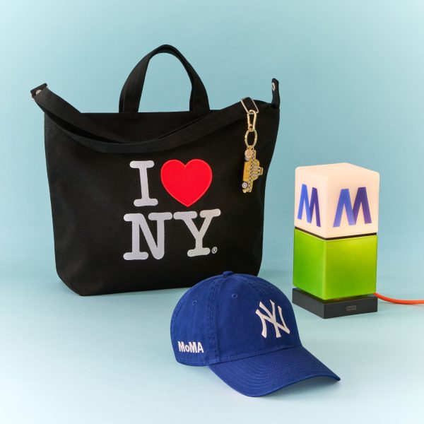 MoMA NY Yankees Adjustable Baseball Cap - Bright Royal