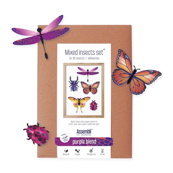 DIY 3D Shiny Insect Kit